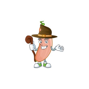 Mutlu Yüz Cadısı muz ezmesi çizgi film karakteri tarzı