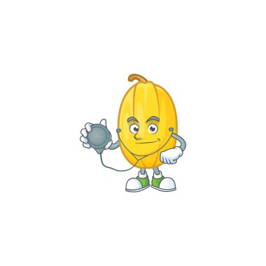 Spagetti, çizgi film karakteri tarzında aletleri olan bir doktor.