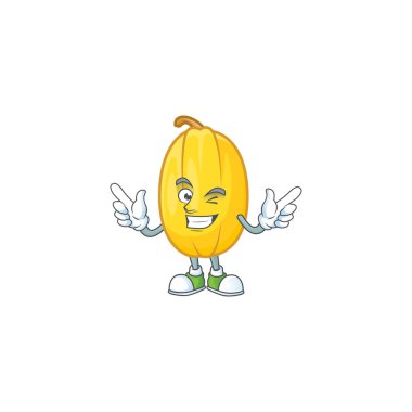 Komik spagetti Wink gözlü çizgi film karakteri.