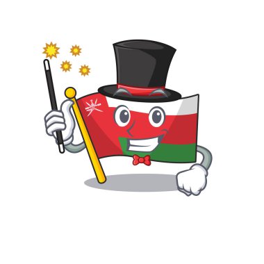 Sihirbaz karakterli bir maskot.