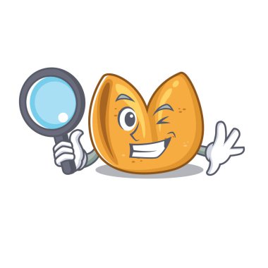 Neşeli şans kurabiyesi Bir göz Dedektif çizgi film karakteri