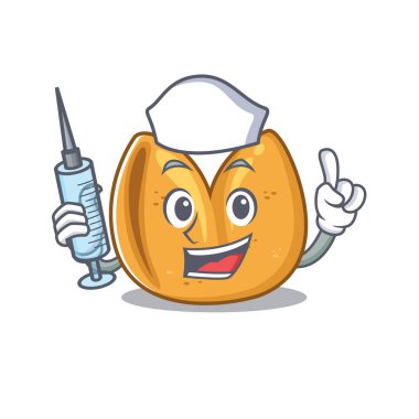 Şirin Hemşire Şans Kurabiyesi, şırıngalı çizgi film karakteri