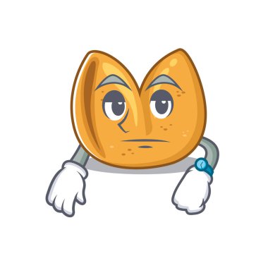 Çizgi film şans kurabiyesi beklenen karakterde izole