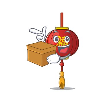 Süper Komik Asya feneri çizgi film karakteri tarzıyla