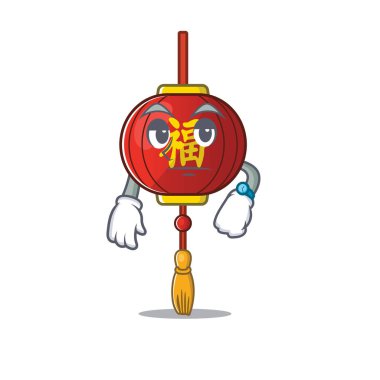 Çizgi film karakteri maskot tasarımında Asya feneri bekliyor.