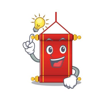 Bir fikrim var. Çizgi film stili Çin parşömenleri.