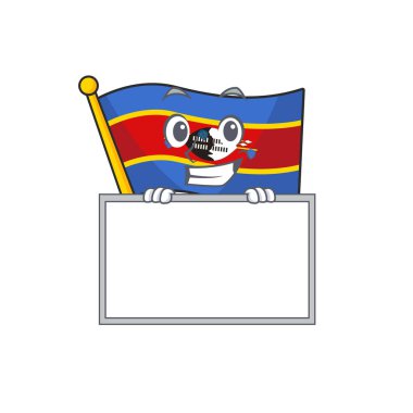 Sziland çizgi film karakteri tarzında sırıtış