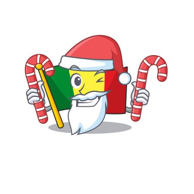 Noel Baba 'da Şekerli Bayrak Mali çizgi film karakteri