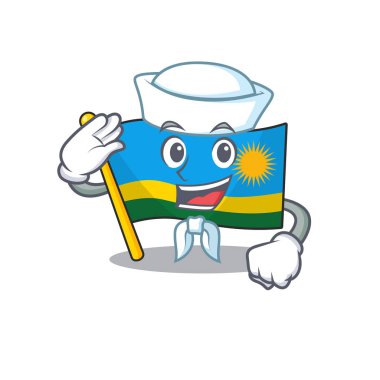 Tatlı Bayrak Ruanda Sailor çizgi film karakterinin maskotu.