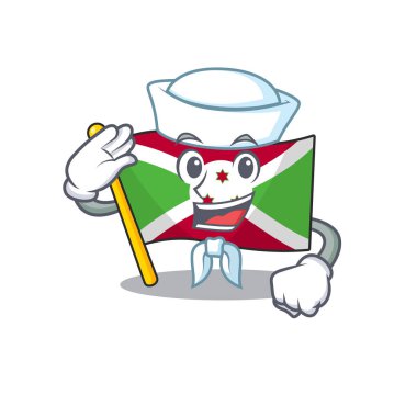 Şirin Bayrak Burundi Denizci çizgi film karakterinin maskotu.