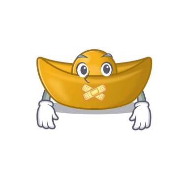 Çinli maskotun çizgi film karakteri gibi sessiz hareketler yapıyor.