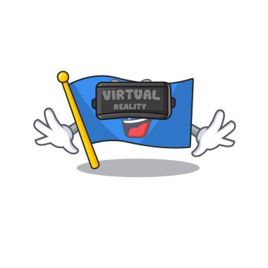 Sanal gerçeklik kulaklığıyla Somali 'deki havalı bayrak karakteri