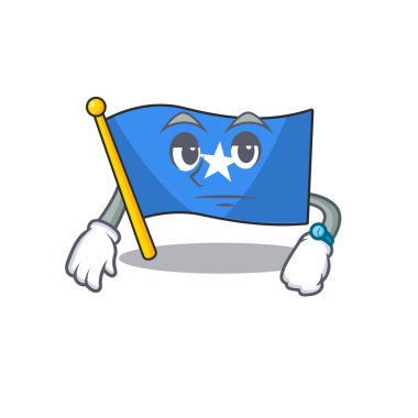 Çizgi film karakteri maskot tasarımı için Somali bayrağı bekleniyor