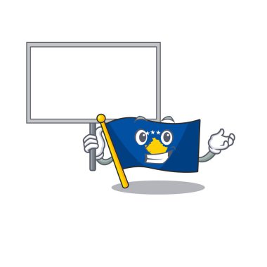 Gülen bayrak kosovo şirin çizgi film stili Getir tahtayı