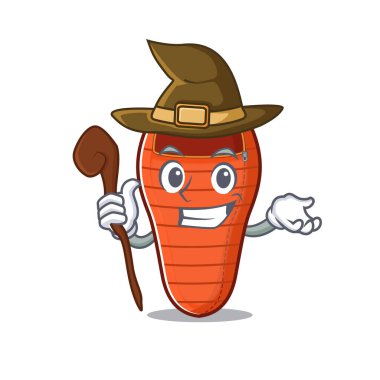 Mutlu Cadılar Bayramı Cadı uyku tulumu çizgi film karakteri tarzı