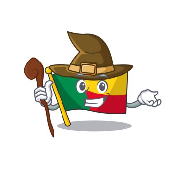 Mutlu Cadı Bayrağım Çizgi film karakter tasarımı