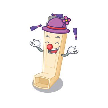 Hokkabazlık yapan akıllı astım spreyi çizgi film karakteri tasarımı