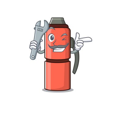 Havalı mekanik termos şişesi Çizgi film karakteri tasarımı