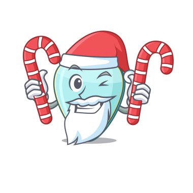 Gitar plectrum Noel Baba kostümlü çizgi film karakteri