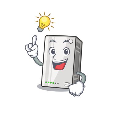 Güç bankası çizgi film karakteri tasarımı hakkında bir fikrim var.