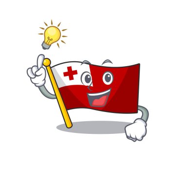 Bir fikrim var. Tonga. Çizgi film karakter tasarımı.