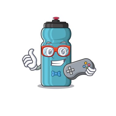 Komik inek oyuncu su şişesi Çizgi film karakteri tarzı