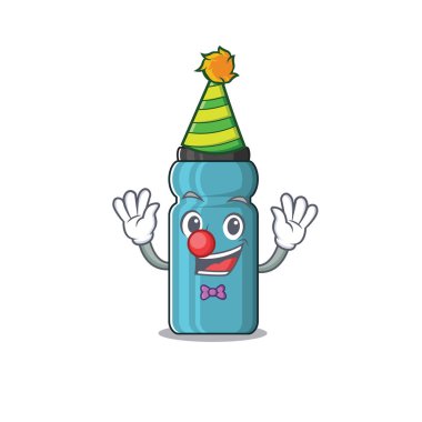 Şirin ve Komik Palyaço su şişesi Çizgi film karakteri maskot stili