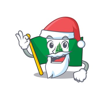 Noel Baba 'nın Norfolk Adası maskotu fotoğrafı.