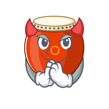 Şeytan Çin Davulu Karakter Tasarımı Çizgi Filmi