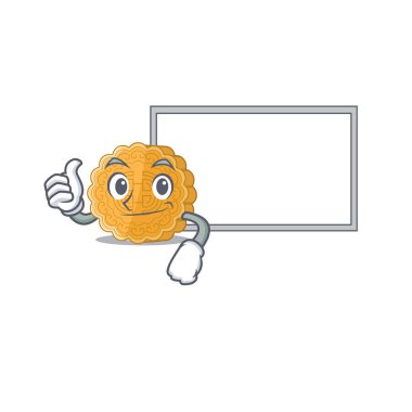 Tahtalı Çin ay çöreği çizgi film tasarımı.