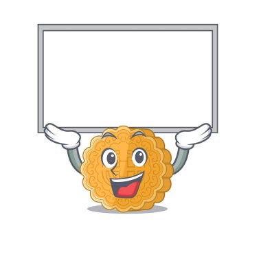 Maskot fotoğrafında Çin ay çöreği var.