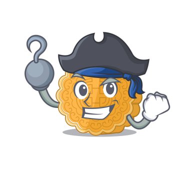 Havalı ve komik ay pastası şapka takıyor