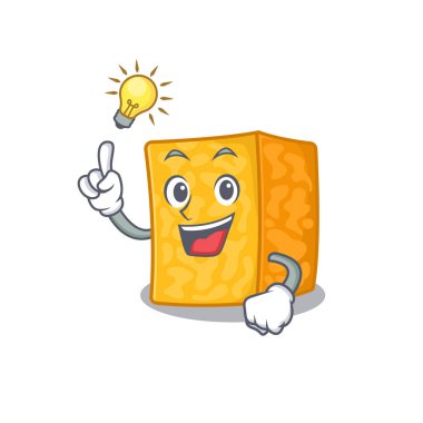 Colby Jack çizgi film karakteri tasarımının bir jestini yapın.