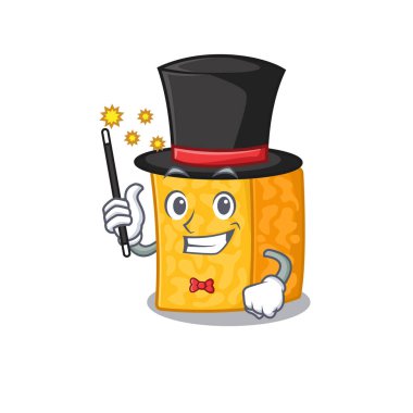 Bir sihirbaz olarak Colby Jack Peynir 'in bir resmi.