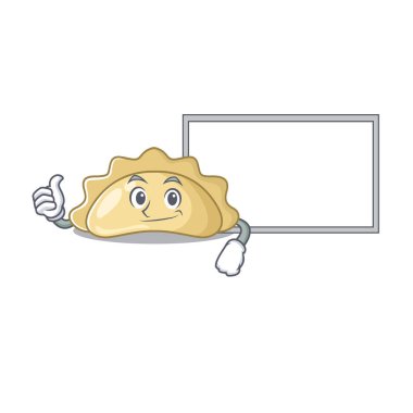 Tahtalı pierogi çizgi film tasarımı.