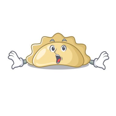 Pierogi çizgi film karakteri tasarımı sürpriz bir jest üzerine