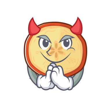 Şeytan Elma Cipsi Karakter Tasarımı Çizgisi