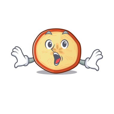 Apple chips çizgi film karakteri tasarımı sürpriz bir jest üzerine