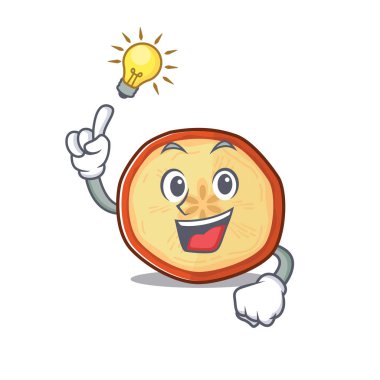 Elma parçacıkları çizgi film karakteri tasarımı hakkında bir fikrim var.