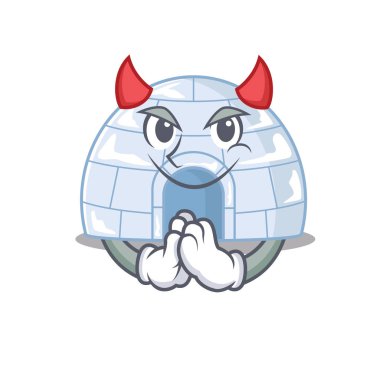 Şeytani igloo Çizgi Filmi tasarımı