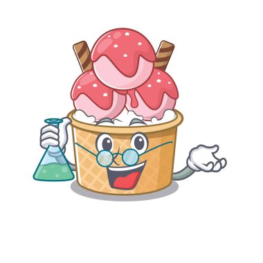 Akıllı Profesör, cam tüplü dondurma çizgi film karakteri.