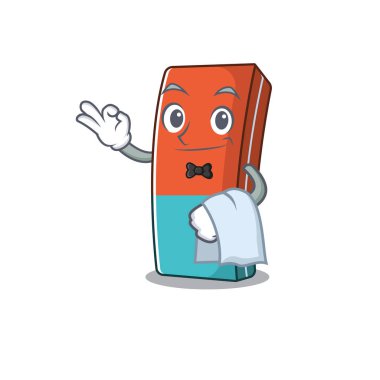 Arkadaş canlısı Silgi Karakteri Garson olarak duruyor