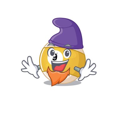 Komik bilardo maskotu Elf rolünde