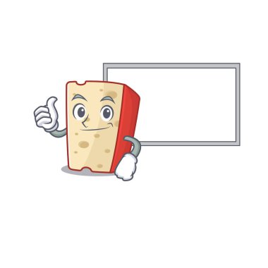 Tahtalı Hollanda peyniri çizgi film tasarımı.