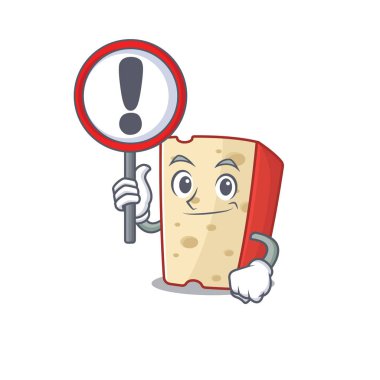 Serin ve komik Hollanda peyniri bir işaret kaldırdı.