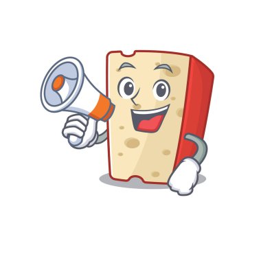 Bir Hollanda peynirinin megafonu olan bir ikonu