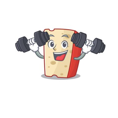 Spor Spor Spor Spor Spor Salonu Halter kullanarak Hollanda peyniri