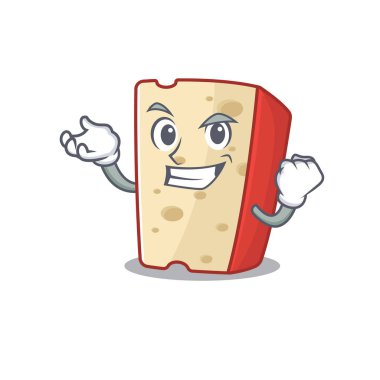 Mutlu özgüven Başarılı Hollanda peyniri çizgi film karakteri tarzı