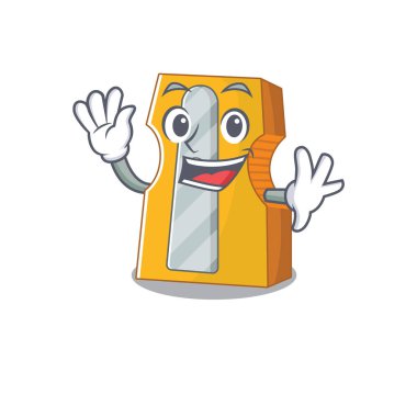 Dost canlısı kalem açacağı çizgi film karakteri tasarımı