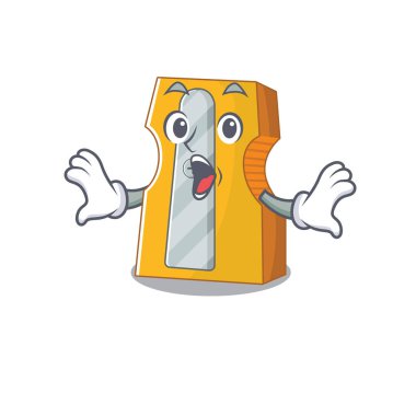 Şaşırtıcı bir jest üzerine çizgi film karakteri tasarımı